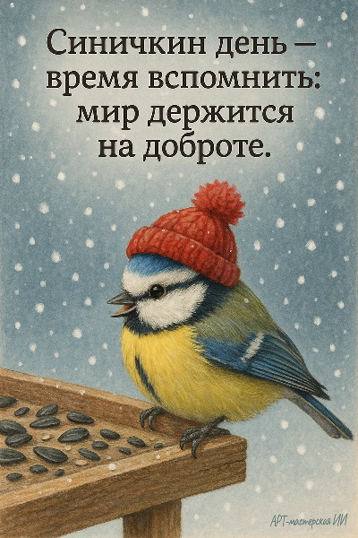 Синичкин день Синичкин день.