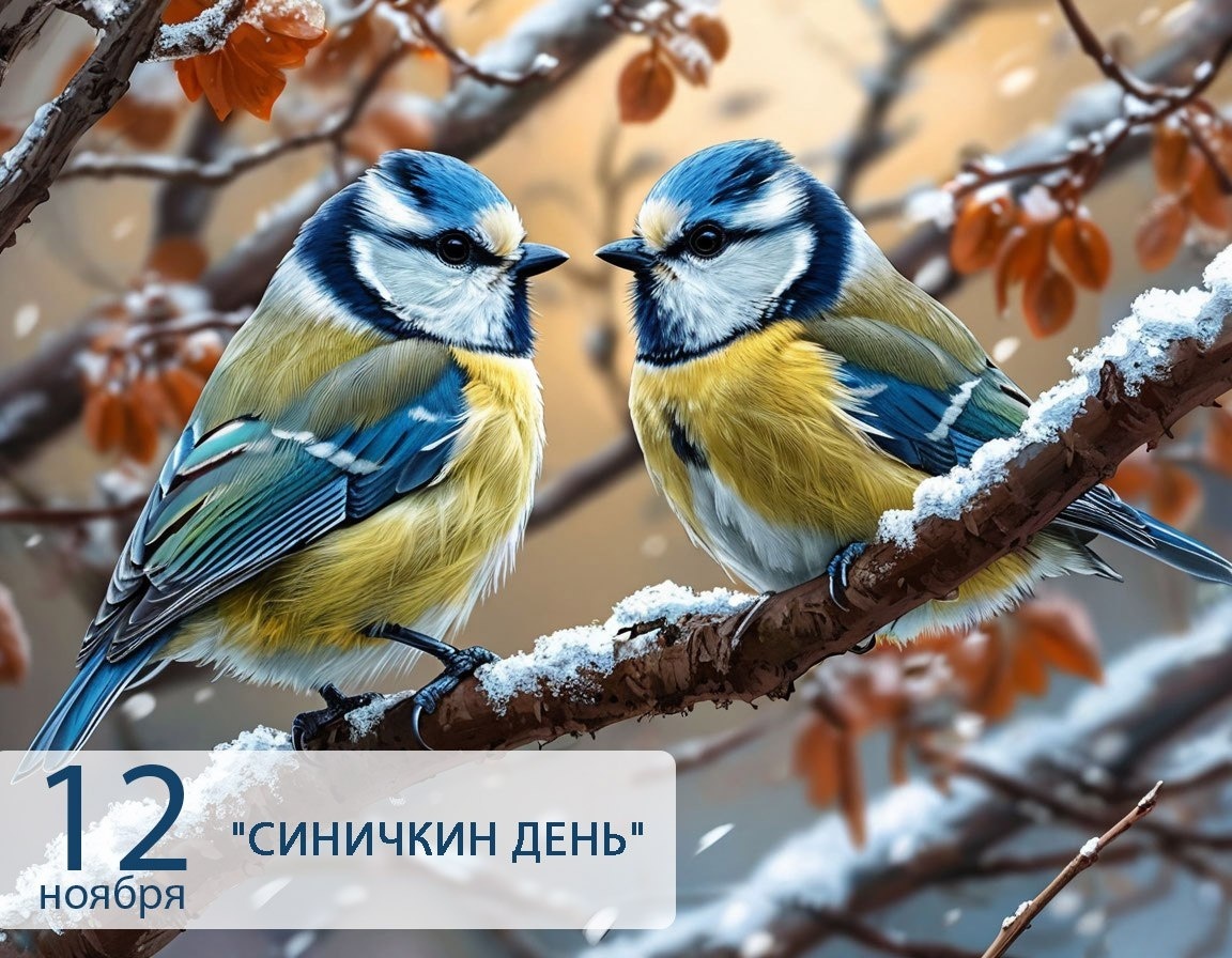 12 ноября — Синичкин день 12 ноября — Синичкин день.