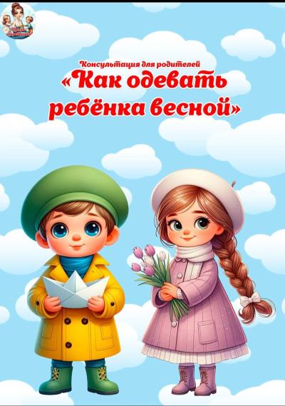 Как одевать ребенка весной!.
