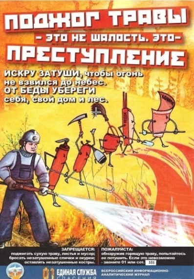 О пожарной безопасности.