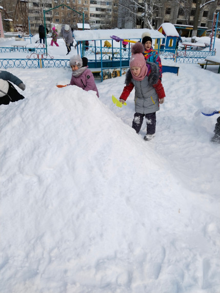 Зимняя прогулка ❄️☃️.