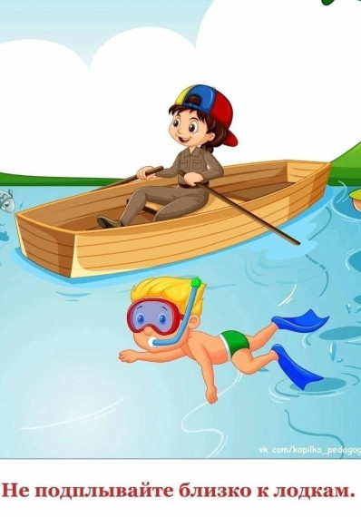 Правила поведения на водоеме.
