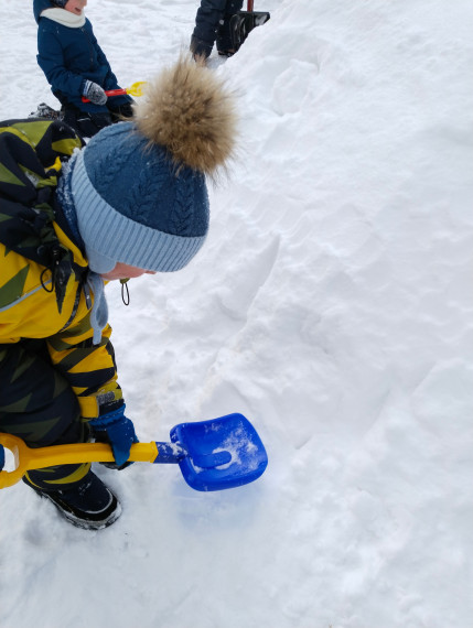 Зимняя прогулка ❄️☃️.