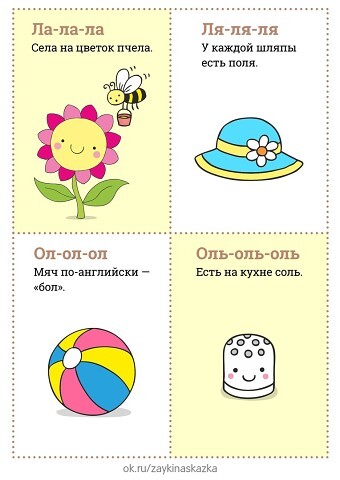 Уроки логопеда.